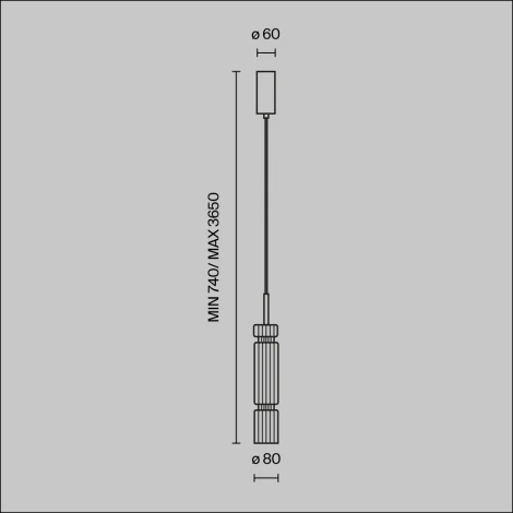 Подвесной светильник Maytoni Ordo MOD272PL-L12CH3K1 (LED, 220V, на проводе, круглые)