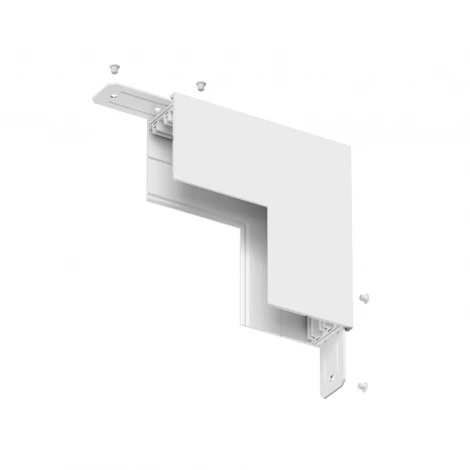 Угловое соединение стена-потолок накладной Smart, белый TR2108-WH Denkirs (220V)
