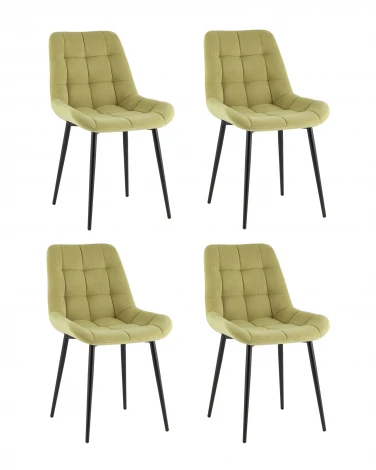 Стул Флекс Original велюр оливковый 4 шт. Stool Group УТ000042318