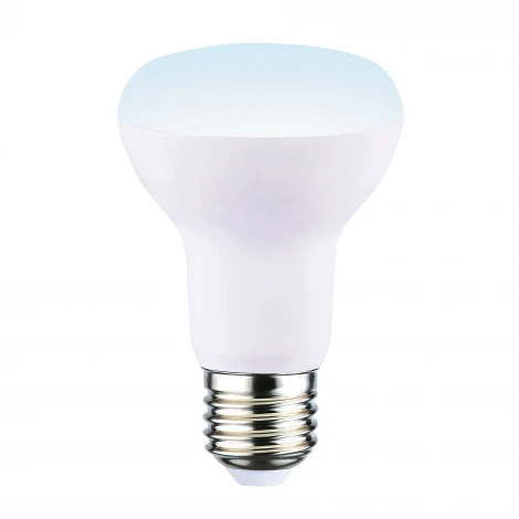 Лампа светодиодная. Форма "Рефлектор", матовая, дневной белый свет 6500K Volpe Norma LED-R63-11W/6500K/E27/FR/NR