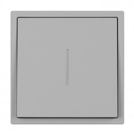 Механизм выключателя одноклавишный непроходной LED SWT-NOBE-MK01-SFPL-L-IS (230V, 10A) (Arlight, Никель) 059425