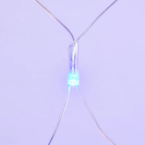 Сетка светодиодная с контроллером. 240 светодиодов. 2.5х2 м. синяя. ULD-N2520-240/DTA BLUE IP20