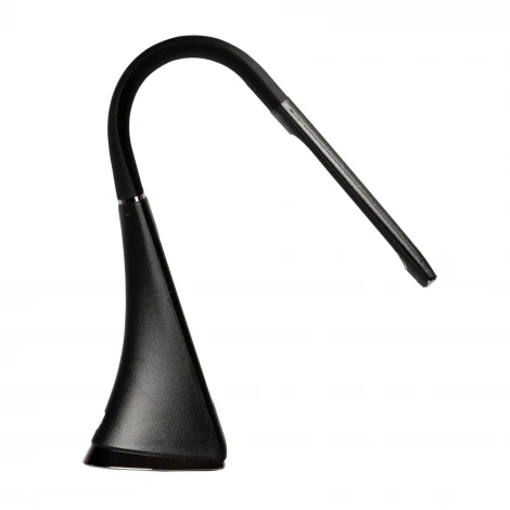 Офисная настольная лампа с термометром Uniel TLD-542 Black/LED/300Lm/5000K/Dimmer (220V, диммер, сенсорный выключатель)