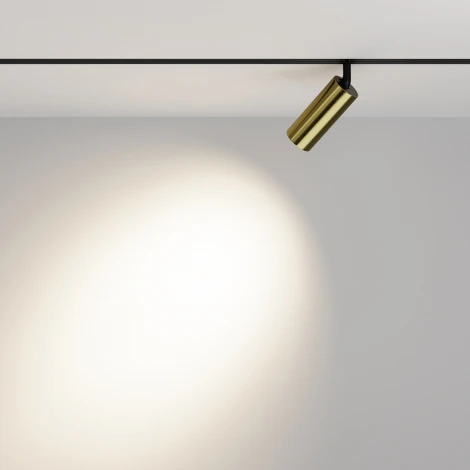 Трековый светильник магнитный светодиодный Voltega Exilight VGL032-2-12W4K-M-BBS 12Вт LED 48V