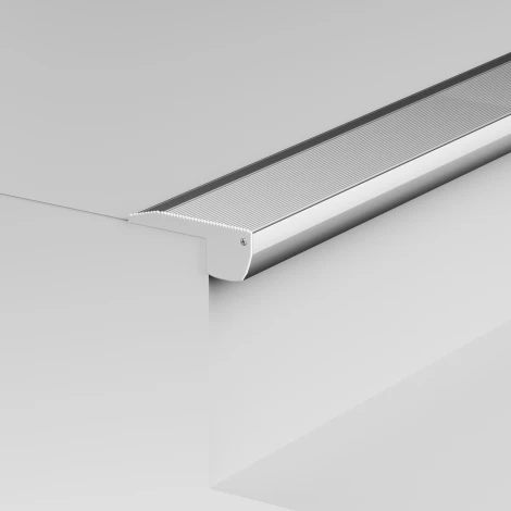 Алюминиевый профиль встраиваемый в пол 59x20 серебро 2 м Maytoni Led Strip 636025