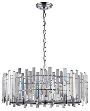 Подвесная люстра Stilfort Feeriya 2114/09/12P (220V, хрусталь, на цепи, круглые)