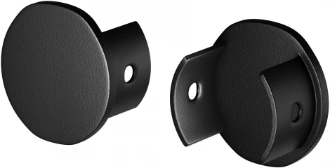 Заглушка для подвесного круглого шинопровода 2шт Maytoni Accessories for tracks Levity TRA184EC-R-11B