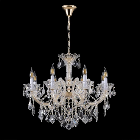 Подвесная люстра Crystal Lux CRISTELLE SP8 GOLD