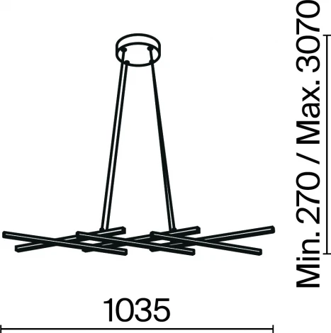 Подвесной светильник Maytoni Halo MOD244PL-L50BK (LED, 220V, на тросе)