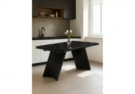 Стеклянный стол Вейв 140 Notta 625995