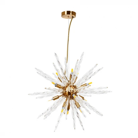 Подвесная люстра Arte Lamp Bella A1066SP-12PB (220V, на тросе, шар)