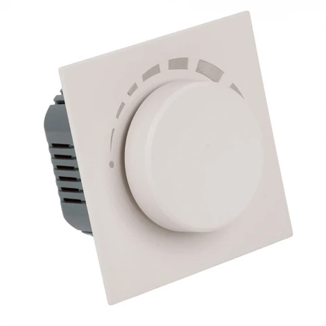 Выключатель диммирующий (механизм) 250В 1200W RSW10-3106-08 пудровый жемчуг Stekker Мия 50567