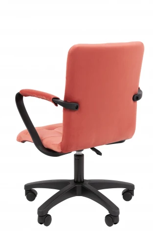 Офисное кресло Chairman 030 Россия ткань Т-28 коралл, пластик 7195741