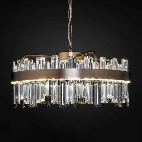 Подвесной светильник Bogate's Sparkle 417/1 (LED, 220V, на цепи, круглые)