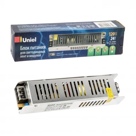 Блок питания UET-VAS-120B20 24V IP20 Uniel UET-VAS