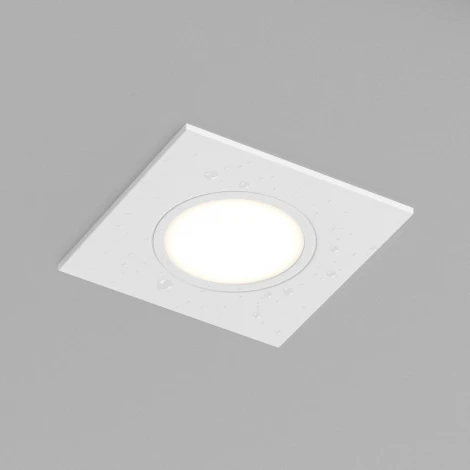 Встраиваемый влагозащищенный светильник PORT DK3102-WH (220V)