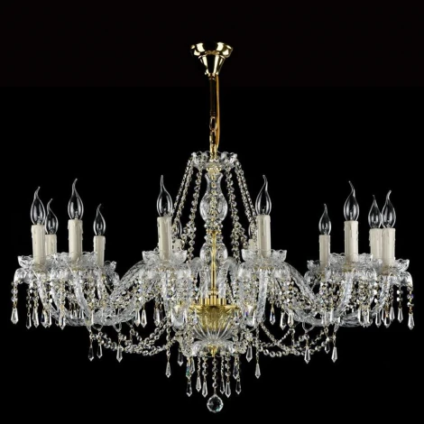 Подвесная люстра Maytoni Monogram 4 DIA910-PL-12-G