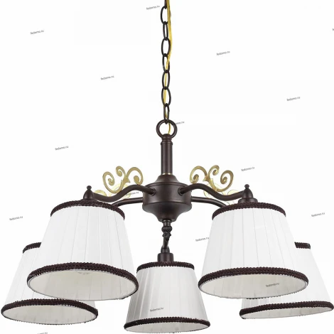 Подвесная люстра Arte Lamp Capri A6344LM-5BR