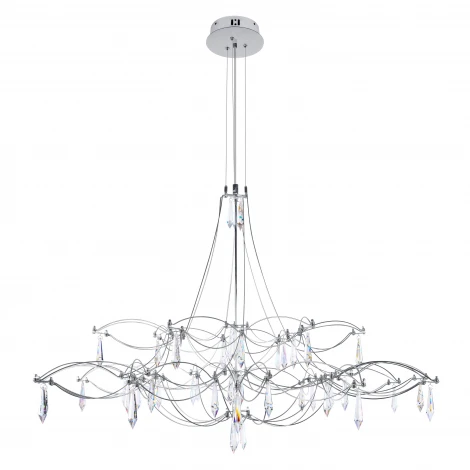Подвесная люстра светодиодная Loft It Mira 10590/1000 Silver Asfour