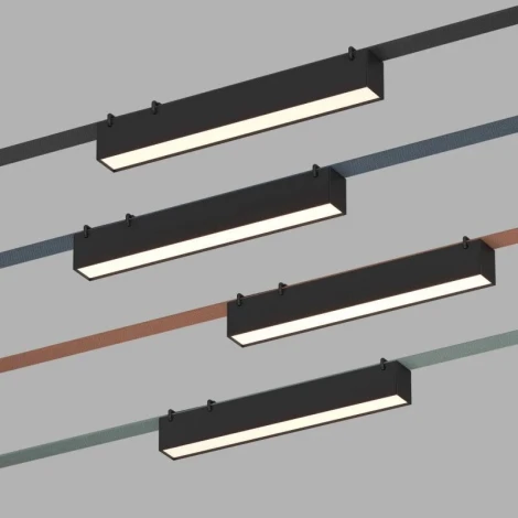 Трековый светильник 48V Denkirs Belty Linear DK5574-BK (LED)