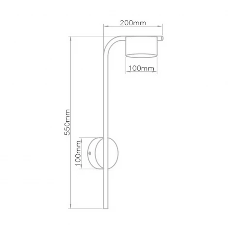 Бра LED Lu Carte Zoe LC-11-1504
