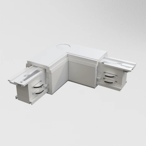Коннектор угловой внутренний Trinity белый (трехфазный) Maytoni Technical TRA005CL-31W-R (220V)