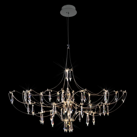 Подвесная люстра светодиодная Loft It Mira 10589/900 Silver Asfour