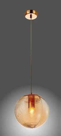Подвесной светильник Crystal Lux VIGO SP1 D200 AMBER
