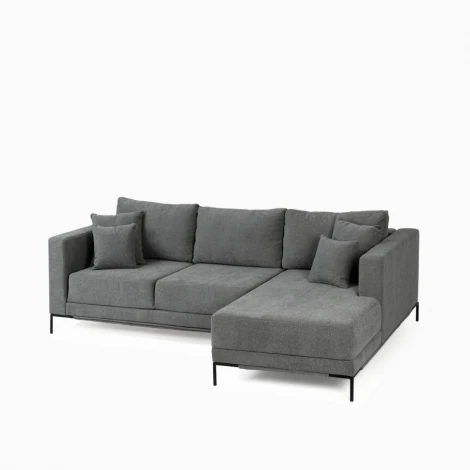 Угловой диван Newton правосторонний 288 Cosmo RED 421750