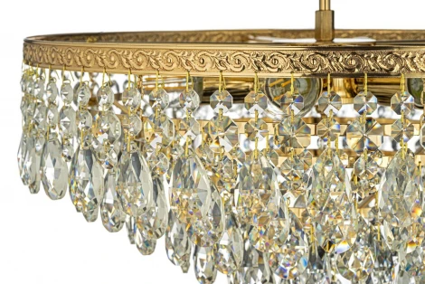 Потолочная люстра буше Arti Lampadari Castellana E 1.3.46.601 G (220V, хрусталь)