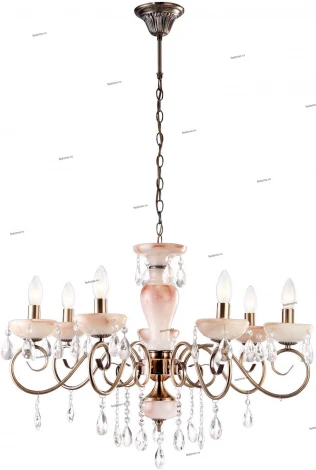 Подвесная люстра Arte Lamp Onyx Red A9591LM-7AB