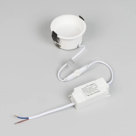 Светильник встроенный MS-BREEZE-BUILT-R82-9W Warm3000 (WH, 85 deg, 230V) (Arlight, IP20 Металл) 036616(1)