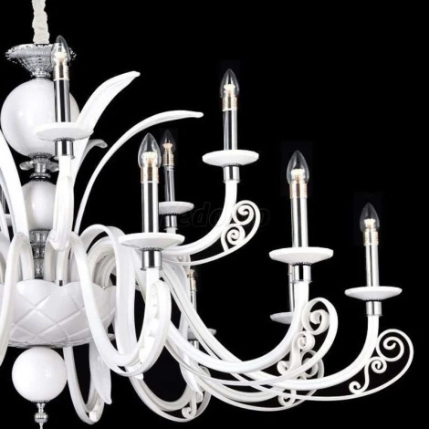 Crystal Lux Letisia SP12+6 WHITE