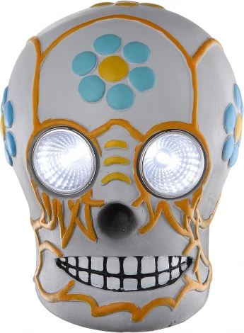 Газонная световая фигура Globo Череп 33590-12