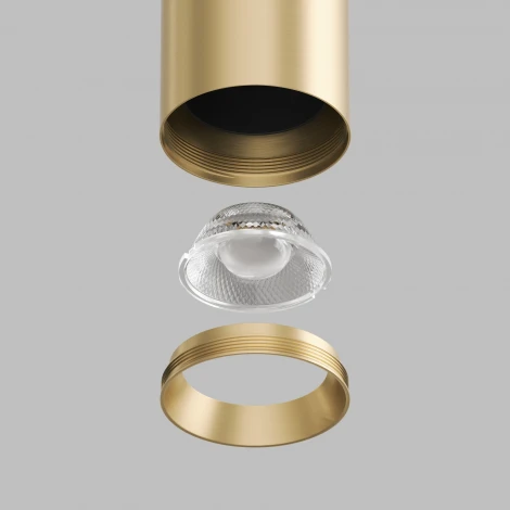 Накладной светильник Denkirs Shine Tube DK2610-SB 10W сатинированная латунь