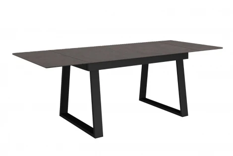 Стол DikLine DZ160 хромикс бронза/черный (2 уп.) 00-00083507