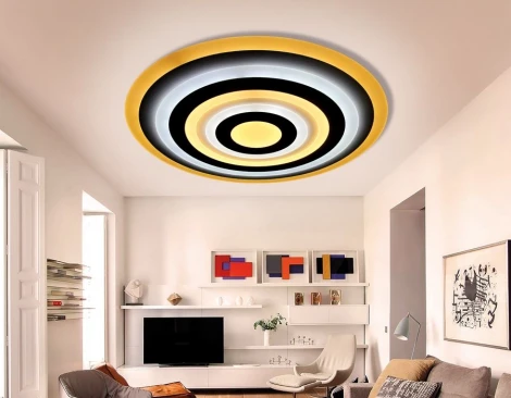 Потолочный светильник Ambrella Orbital Acrylic FA92 WH 144W D500