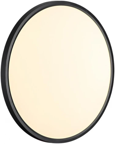 Настенно-потолочный Sonex Alfa Black 7660/40L MITRA пластик/белый/черный LED 40Вт 3000/4000K D495 IP20 (220V, круглые)