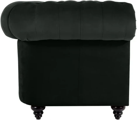 Диван Chester Classic ОГОГО (арт.344534), (Ткань/Черный)