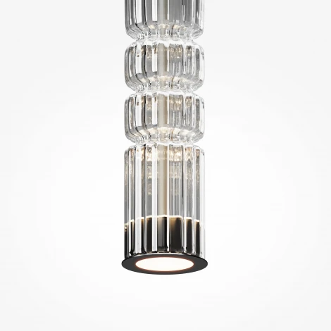 Подвесной светильник Maytoni Ordo MOD272PL-L12CH3K (LED, 220V, на проводе, круглые)