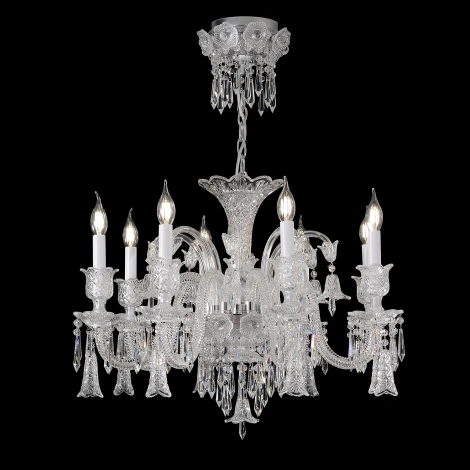 Подвесная люстра Crystal Lux VERSAILLES SP8 CHROME