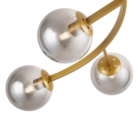 Потолочная люстра на штанге Freya Bubbles FR5162PL-07G