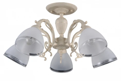 Потолочная люстра Natali Kovaltseva 79010 79010/5C BEIGE GOLD