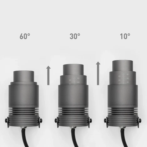 Прожектор уличный ALT-RAY-ZOOM-R61-12W Day4000 (DG, 10-60 deg, 230V) (Arlight, IP67 Металл) 029700(1)