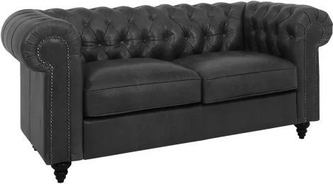Диван Chester Classic ОГОГО (арт.329631), (Ткань/Черный)