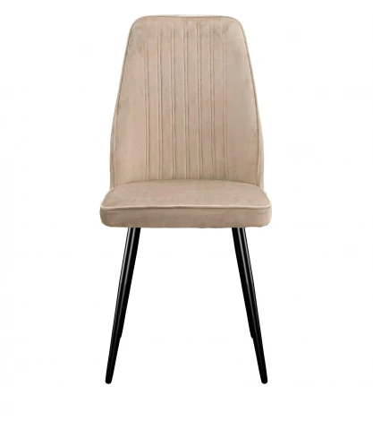 Стул 327 поворотный B03 BEIGE, ножки черные Dikline 00-00084783
