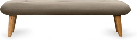 Банкетка Loa ОГОГО (арт.631208), (Велюр/Светло-коричневый)