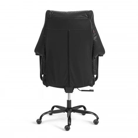 Кресло Линкольн Металбл/Lincoln Metalbl кож/зам, черный, 36-6 Tetchair 25686