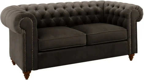 Диван Chester Classic ОГОГО (арт.665416), (Ткань/Серый)