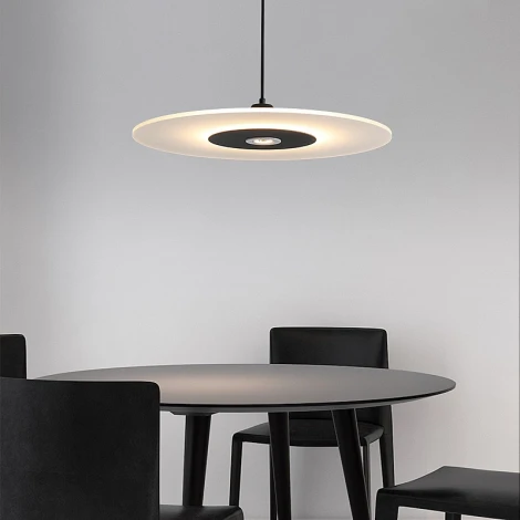 Подвесной светильник Lightera Tekapo LE127L-40B (LED, 220V, на проводе, круглые)